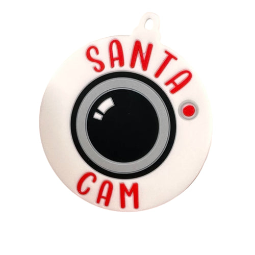 Santa Cam Silicone Ornament