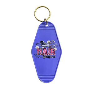 The Hair Whisperer Motel Keychain