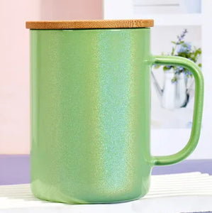 17oz Glass Solid Color Coffee Mug