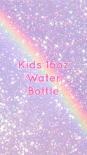 Load image into Gallery viewer, Kids 16oz Water Bottle with Straw Lid