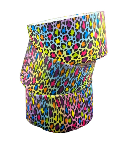 Colorful Leopard Silicone Boot for 40oz Tumbler