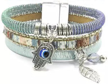 Load image into Gallery viewer, Ava Bohemian Charm Bracelet