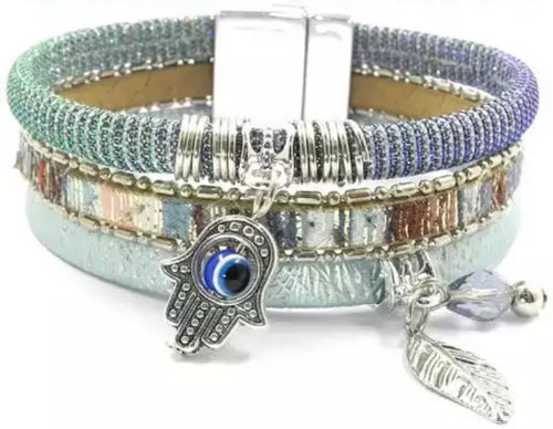 Ava Bohemian Charm Bracelet