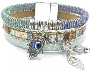 Ava Bohemian Charm Bracelet