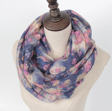 Load image into Gallery viewer, Casey Floral Infinity Scarf