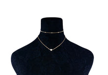 Load image into Gallery viewer, Avery Heart 2 Piece Choker