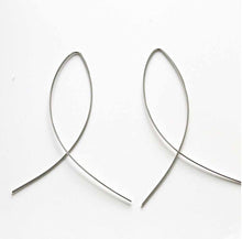 Load image into Gallery viewer, Quinn Long Wire Fish Earrings