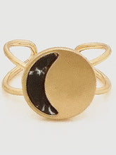 Load image into Gallery viewer, Moon Adjustable Ring