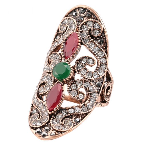 Elsa Oval Antique Ring