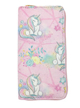Load image into Gallery viewer, Pink Rectangular Unicorn Wallet