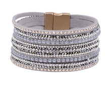 Load image into Gallery viewer, Lee Suede Cuff Bracelet