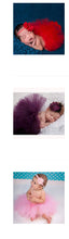 Load image into Gallery viewer, Newborn Baby Girl Tutu &amp; Headband Photography Outfit