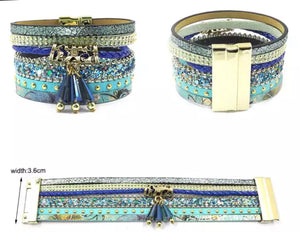 Gabriella Leather  Bracelet