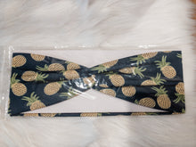 Load image into Gallery viewer, Pineapple Stretch Headband