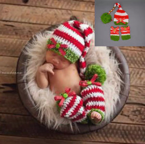 Girl Christmas Newborn Photography Outfit