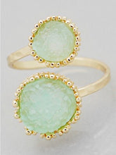 Load image into Gallery viewer, Kate Round Druzy Cuff Ring
