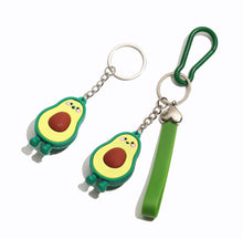 Load image into Gallery viewer, Avocado Face Keychain