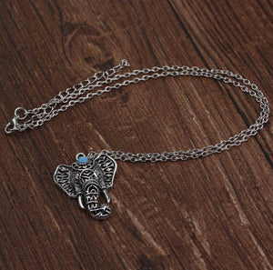Boho Elephant Necklace