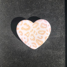 Load image into Gallery viewer, Animal Print Heart Phone Grip &amp; Stand