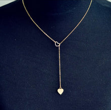 Load image into Gallery viewer, Hannah Heart Drop Necklace
