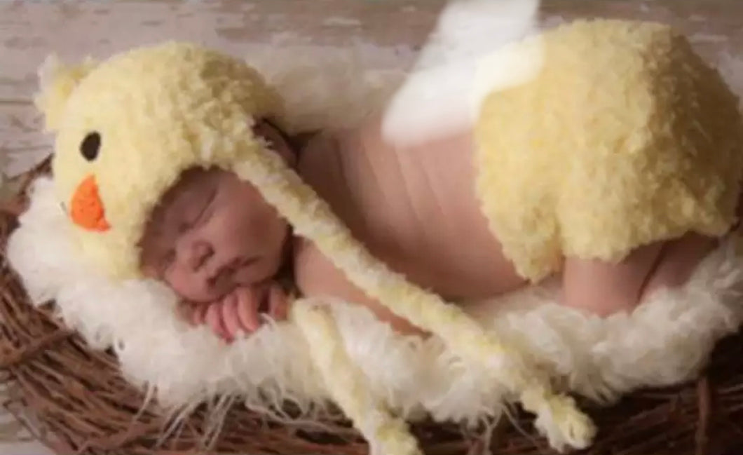 Chick Newborn Photography Outfit