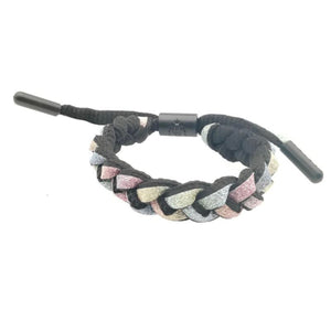Rainbow Braided Adjustable Bracelet