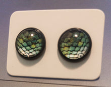 Load image into Gallery viewer, Fish Scale Collection-10mm Studs