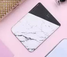 Marble Pattern Adhesive Card Holder