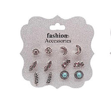 Load image into Gallery viewer, Bohemian Style Earring Set