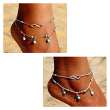 Load image into Gallery viewer, Audrey Infinity Ankle Bracelet