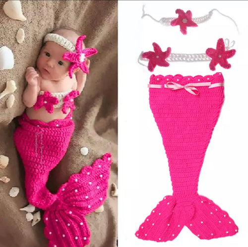 Mermaid Newborn Photography Outfit