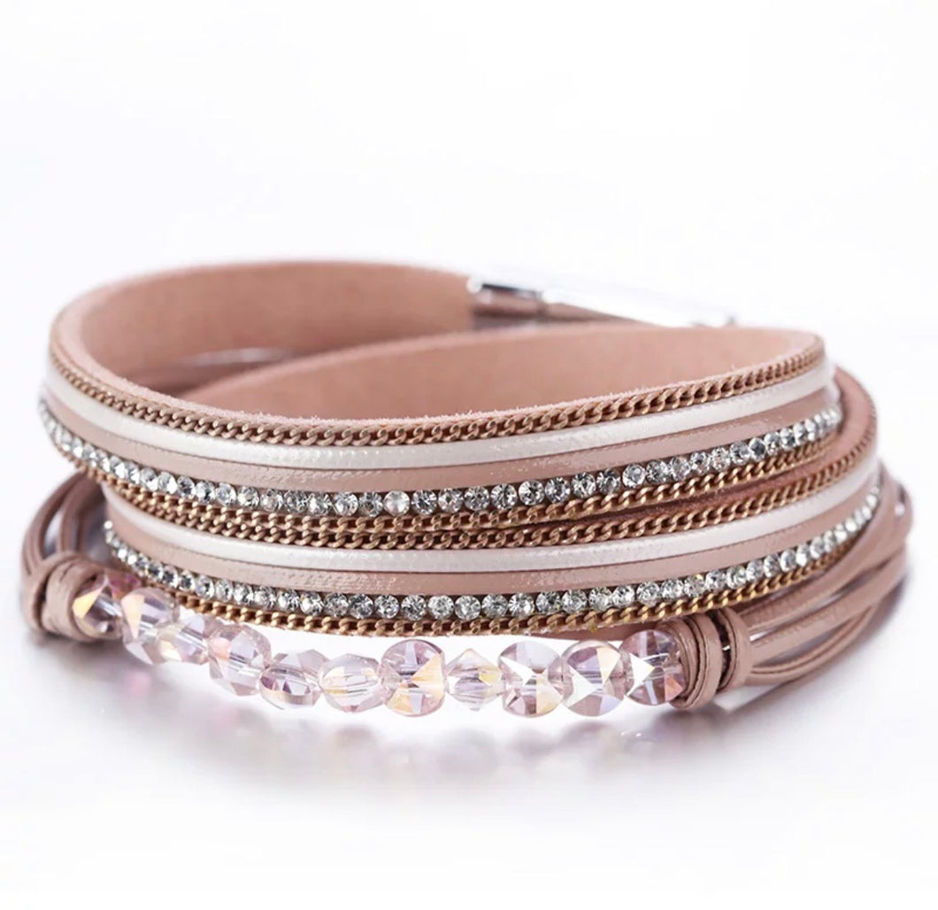 Olivia Multi-Strand Wrap Bracelet