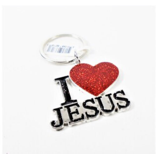 I Love Jesus Keychain