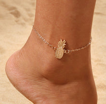 Load image into Gallery viewer, Gold Pineapple Ankle Bracelet