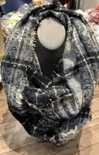Load image into Gallery viewer, Olivia Plaid Infinity Scarf