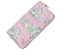 Load image into Gallery viewer, Pink Rectangular Unicorn Wallet