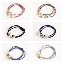 Load image into Gallery viewer, Pearl Stretch Hair Ties and Bracelet