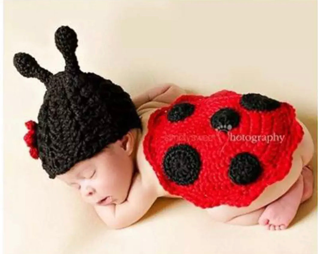 Ladybug Newborn Photography Outfit