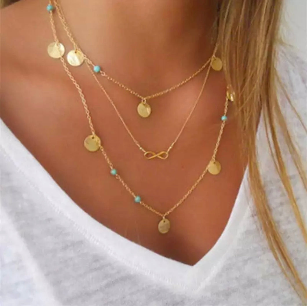 Layla Boho Multi-Layer Necklace