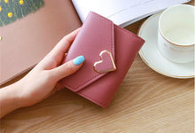 Load image into Gallery viewer, Heart Lightweight Bifold Wallet