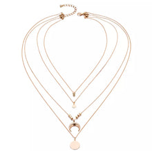 Load image into Gallery viewer, Brielle Multi-Layer Gold Necklace
