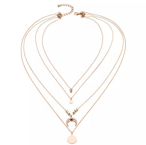 Brielle Multi-Layer Gold Necklace