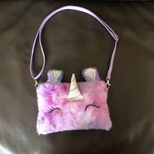 Load image into Gallery viewer, Unicorn Furry Purse